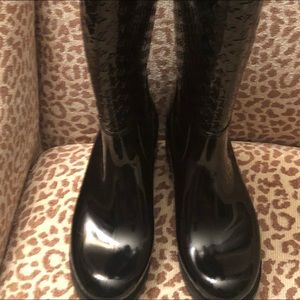 Authentic Louis Vuitton Monogram Rain Boot